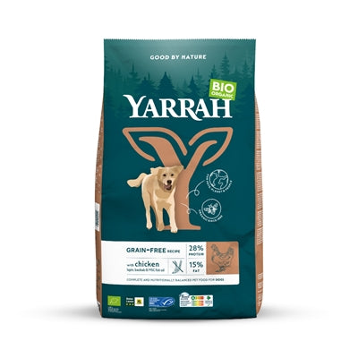 Yarrah Dog Biologische Brokken Graanvrij Kip/Vis