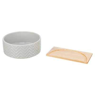 Trixie Zandbad Met Platform Degoes / Hamsters Keramiek / Hout