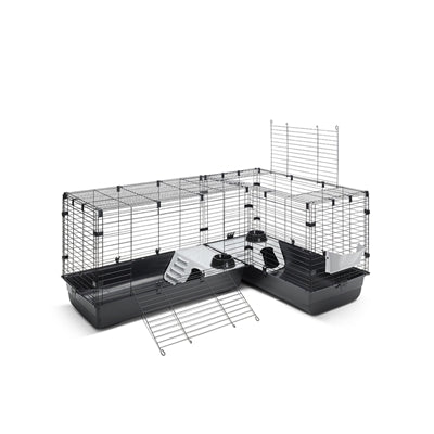 Savic Clubix Corner Knaagdierkooi Zwart