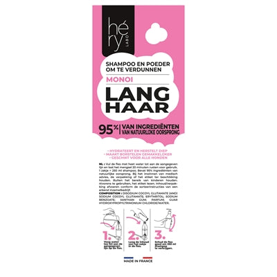 Hery Shampoo Poeder Langharige Vacht