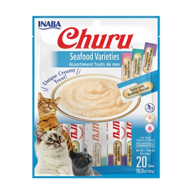 Inaba Churu Multipack Tuna & Seafood
