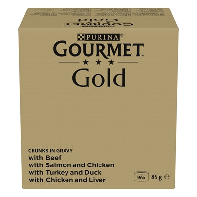 Gourmet Gold Chinks In Gravy Rund / Zalm / Kalkoen / Kip