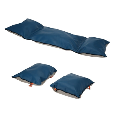 Merkloos Autostoel / Reismand Hondenmand Beige / Blauw / Oranje